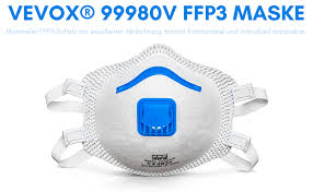 Ffp3 maske arıyorsan site site dolaşma! Vevox Ffp3 Masken Im 5er Set Mit Komfort Plus Abdichtung Atemschutzmaske Ffp3 Mit Ventil Ce Zertifiziert Fur Den Zuverlassigsten Schutz Amazon De Baumarkt