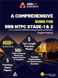 A Comprehensive Guide For Rrb Ntpc Stage 1 2 E Book Pdf Download Pdf Download Online Study New Things To Learn