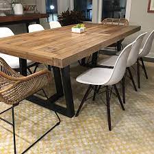 Would Go In The Middle Of The Dining Room Disregard Centerpiece And Rug Dining Table In Kitchen Wood Dining Room Table Rustic Kitchen Tables