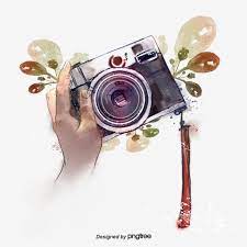 Flower Elements Of Hand Painted Watercolor Camera Camera Clipart Slr Camera Hand Png Transparent Clipart Image And Psd File For Free Download Camera Illustration Camera Logos Design Camera Painting
