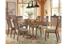 Table Only Is 90 L With Leaf Colestad 7 Piece Dining Room Ashley Furniture Homestore Large Dining Room Table Dining Room Server Tiny Dining Rooms