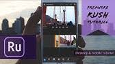 Premiere rush cc is available today on all ios devices and desktop for windows and mac. How To Edit With Adobe Premiere Rush On Your Iphone Or Ipad Youtube