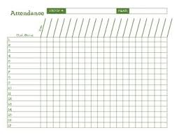 Parents are often willing to pay extra copies of their. Printable Attendance Sheet Worksheets Teachers Pay Teachers