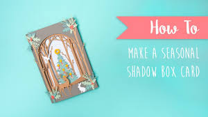 Store > sizzix framelits > card making. How To Create Christmas Shadow Box Card Sizzix Youtube