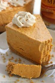 No Bake Pumpkin Cheesecake Recipe Desserts Baked Pumpkin Dessert Recipes