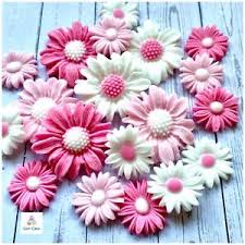 Sugar flowers for cakes uk. Edible Sugar Flowers For Sale Ebay