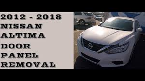 How To Remove Door Panel In Nissan Altima 2012 2018 Youtube