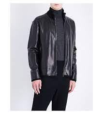 Jil Sander Nicaragua Leather Bomber Jacket Jilsander Cloth Coats Jackets Leather Bomber Jacket Leather Bomber Jackets