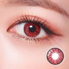 Super Pinky Bright Red Contact Lenses Colored Colored Contacts Colored Eye Contacts