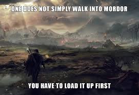 Could you really rest for all of eternity, knowing that you had the chance to stop him but did nothing? — talion to celebrimbor. Shadow Of Mordor Memes