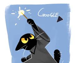 Super honored to have gotten to work on this years magic cat game doodle! Google Doodle Cat Wizard Game Google Halloween Doodle Google Goes Live With Magic Cat Academy With Momo Wizard Cat Maybe You Want To Destroy Some Cartoon Ghosts As A Jovial Cat Wizard Chelsey Hartmann