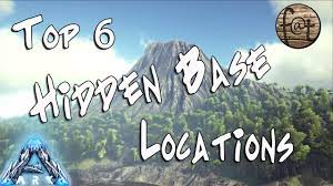 I will show you the coordinates, map locations and the secret. Ark Island Top 6 Hidden Base Location Youtube