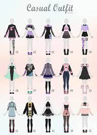 You'll also want to work on drawing casual clothing, traditional japanese clothing, and some funky fashions that your character might enjoy wearing. Charm Various Bnha X Reader Fashion Design Drawings Outfit Adopts Anime Outfits