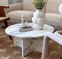 China Customized White Marble Coffee Table Suppliers ...