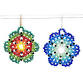 Netted Flower Earrings through Kirkwood