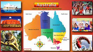 The Australian States Territories And Capital Cities Map Quiz For Grades 3 To 8 Teach In A Box Australian States States And Capitals Teaching