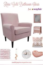 The wayfair website is full of so many rose gold things that i think i would just have to take them all. Rose Gold Bathroom Ideas From Wayfair Made By A Princess
