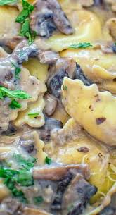 Creamy Mushroom Ravioli Ravioli Recipe Easy Mushroom Ravioli Ravioli Recipe Homemade
