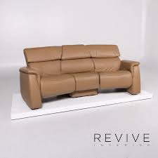 Himolla Leder Sofa Cognac Braun Dreisitzer Relaxfunktion Funktion Couch 11825 In 2020 Sofa Cognac Sofa Couch