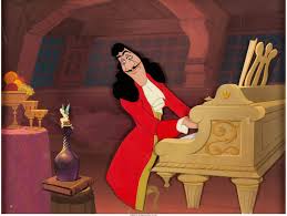 Peter Pan Captain Hook And Tinker Bell Production Cel And Key Master Background Setup Walt Disney 1953 Captain Hook Disney Captain Hook Disney Art