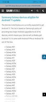 Here's how to download android 11. Android 11 Eligible Smartphones Samsung Members