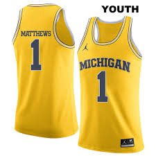 The official facebook page of michigan basketball. Stitched Charles Matthews No 1 Michigan Wolverines Jordan Authentic Youth Yellow College Basketball Jersey Michigan Wolverines Basketball Store