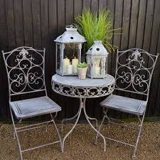 Grey Bistro Set Audenza Outdoor Patio Furniture Sets Patio Decor Garden Table And Chairs