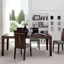 I Love This Simple Dining Table Arrangement Dark Wood Contrasting With Off White Walls And Floor There Simple Dining Table Off White Walls Table Arrangements