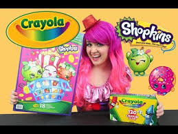 Disney let's color with sofia the first kids craft kit. Coloring Giant Shopkins Crayola Coloring Page Color With Kimmi The Clown Youtube