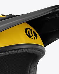 Download Motocross Helmet Mockup In Apparel Mockups On Yellow Images Object Mockups