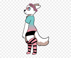 Furry Cute Pastel Kneesocks Pink Flowers Wolf Wuffluff Clipart 2299780 Pinclipart Pin the clipart you like.