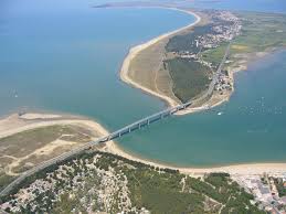 Noirmoutier Island Bridge Over Atlantic Ocean Barbatre France Noirmoutier Ile De Noirmoutier Vendee