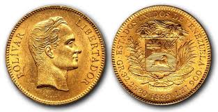 Cien Bolivares Venezolanos En Oro 1886 1889 El Pachano Gold And Silver Coins Silver Coins Coins