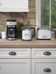 Pictures of best kitchen design ideas, diy decor, wall & cabinet colors & remodel tips. Retro Style Electric Kettle White Stainless Steel Small Kitchen Appliances Kitchen Appliances Small Kitchen