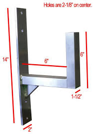 Enclosed trailer roof access ladder. Trailer Ladder Racks Side Mount Pair