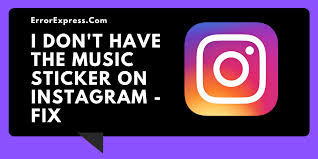 First, download the latest version of the instagram app on ios or android. I Don T Have The Music Sticker On Instagram 2 Methods To Fix Error Express
