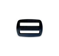 Plastic Ladder Lock Buckles 1" Marine Black (Pack of 100)