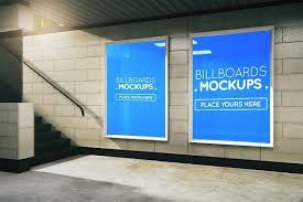 Download Subway Billboards Mockups 89 Product Mockups Billboard Mockup Billboard Mockup