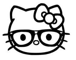 Hello Kitty Glasses Google Search Hello Kitty Birthday Emoji Coloring Pages Hello Kitty