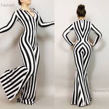 Beetlejuice Black And White Striped Suit Beetlejuice Bellbottom Catsuit Black White Stipes Costume Etsy Beetlejuice Dress Fashion Catsuit