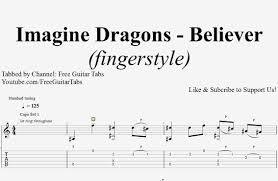 Apr 28, 2020 · believer chords by imagine dragons. Free Guitar Tabs Imagine Dragons Believer Guitar Tab W Playing Video Fingerstyle Best Tab Hd 1080p Facebook