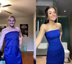 Sean Paul Get Busy Shake That Thing Created By Laurieelle Popular Songs On Tiktok Strapless Dress Formal Sean Paul Only Girl