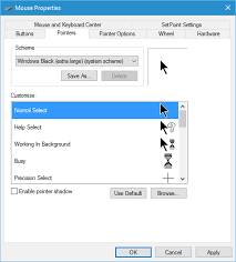 Jul 08, 2019 · to find this option, head to settings > ease of access > cursor & pointer. Windows 10 Tip Increase Size And Color Of The Mouse Pointer