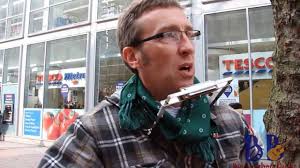 The Busking Bobby and Socks and Chocs for the Homeless