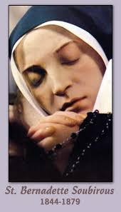 St Bernadette Prayer Card St Bernadette Soubirous Catholic Saints Catholic