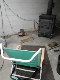 Wood stoves are one way home and property owners keep a house toasty during chillier winter months. Idea For A Wood Stove In An Uninsulated Unfinished Basement Firewood Hoarders Club