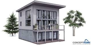 Small House Ch99 Modern Style House Plans Small House House Plans