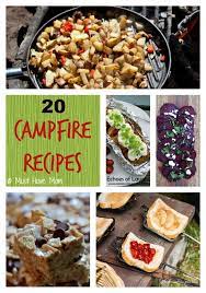 20 Campfire Recipes Perfect For Summer Campouts Campfire Food Camping Meals Camping Food