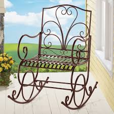 Porch Patio Metal Rocking Chair Metal Rocking Chair Outdoor Rocking Chairs Outdoor Wicker Rocking Chairs