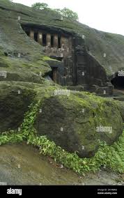 Kanheri caves built in 1st Century B.C. ...